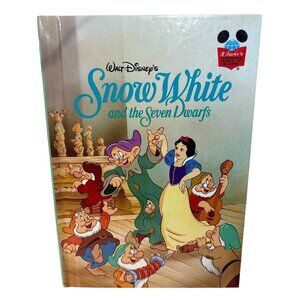 Snow White & The Seven Dwarfs Hardcover Grolier Book Club 1994